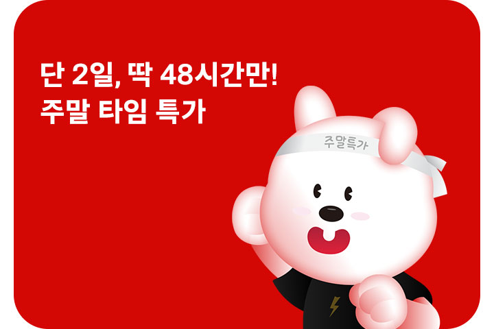 단 2일🔥주말 타임 특가 (3월)