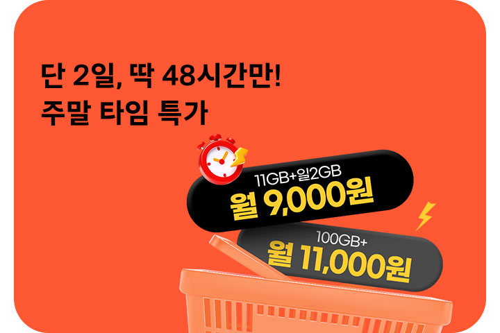 단 2일🔥주말 타임 특가 (3월)