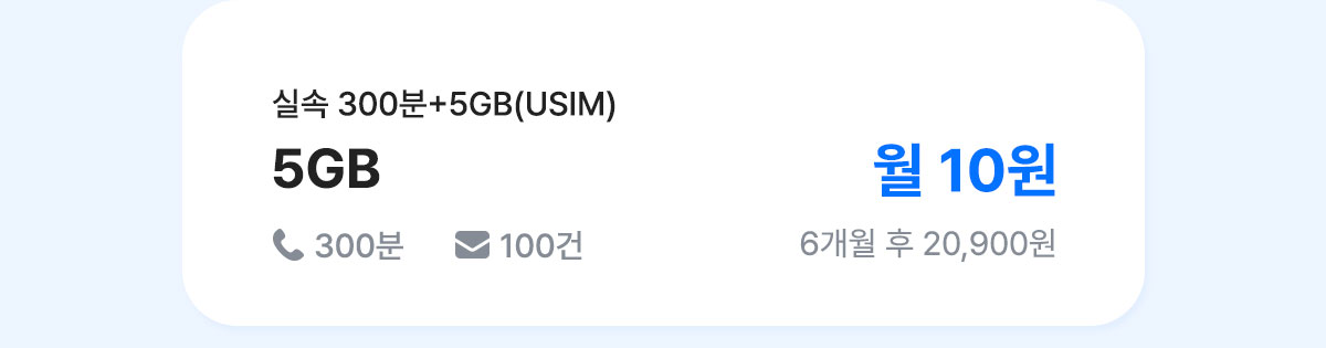300+5GB